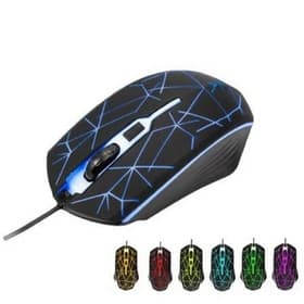 ماوس سیمدار گیمینگ وسدار به همراه پد ماوس مدل WESDAR MOUSE X66 - تصویر 1